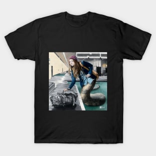 Naga Journey Cobra Fairytale Fantasy Artwork T-Shirt